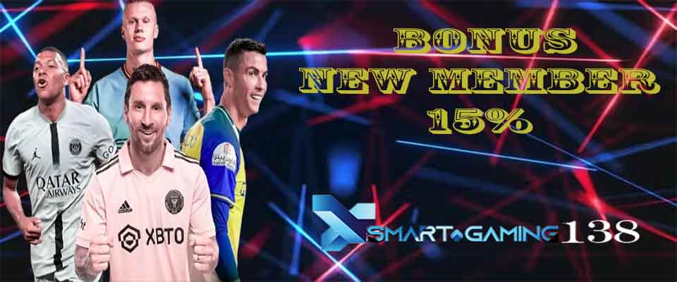 Bonus New Member Sportsbook 15% - SMARTGAMING138