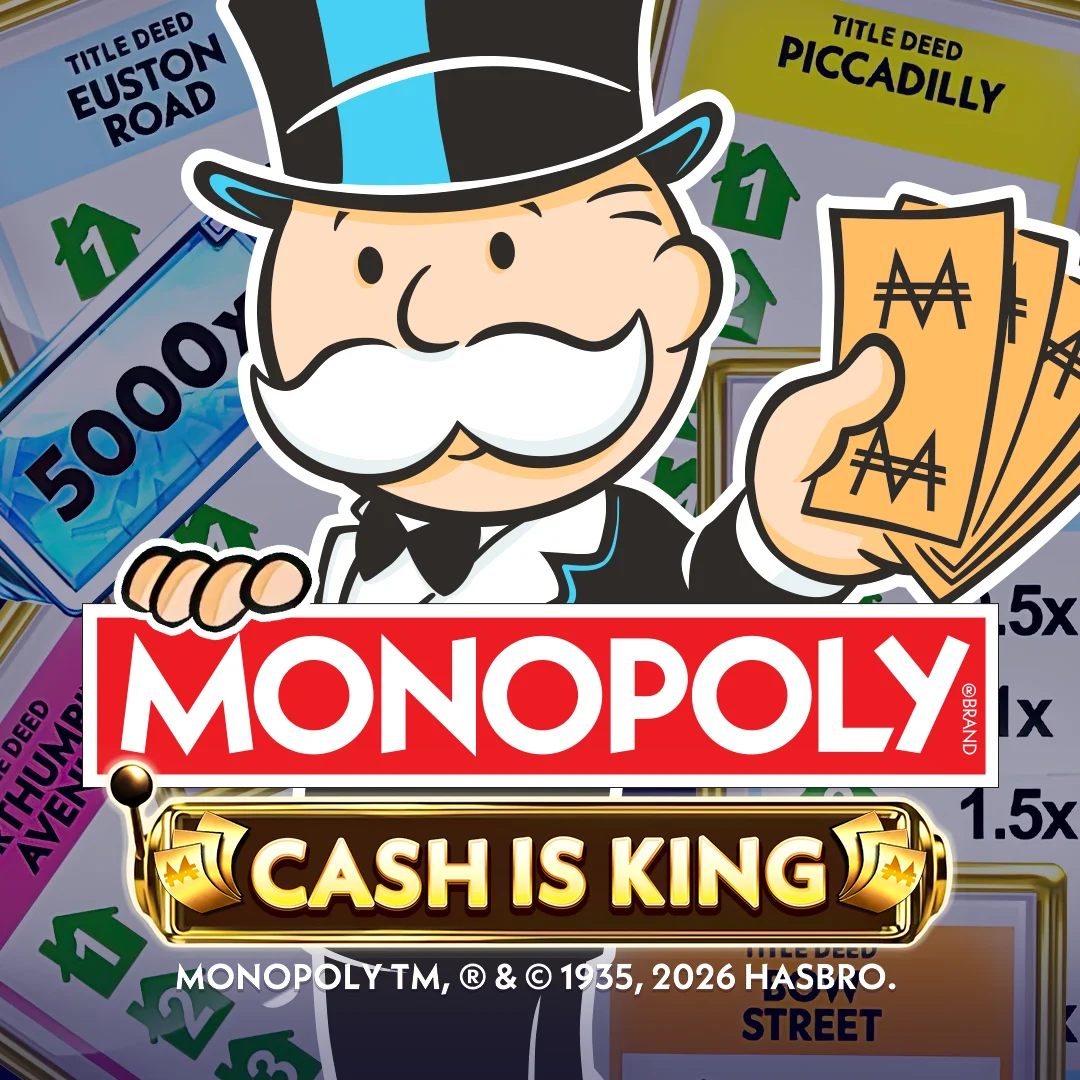 Redtiger : Monopoly Cash Is King - SMARTGAMING138