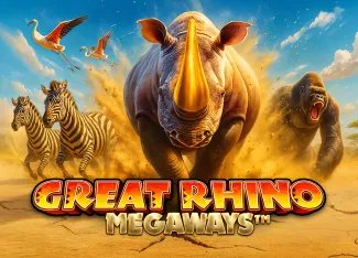 Pragmatic : Great Rhino Megaways - SMARTGAMING138